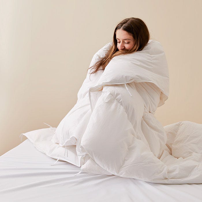 Platinum Duck Down and Feather Quilt